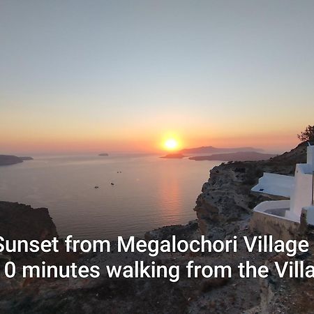 Aidos Villa Santorini Megalochori  Exterior foto